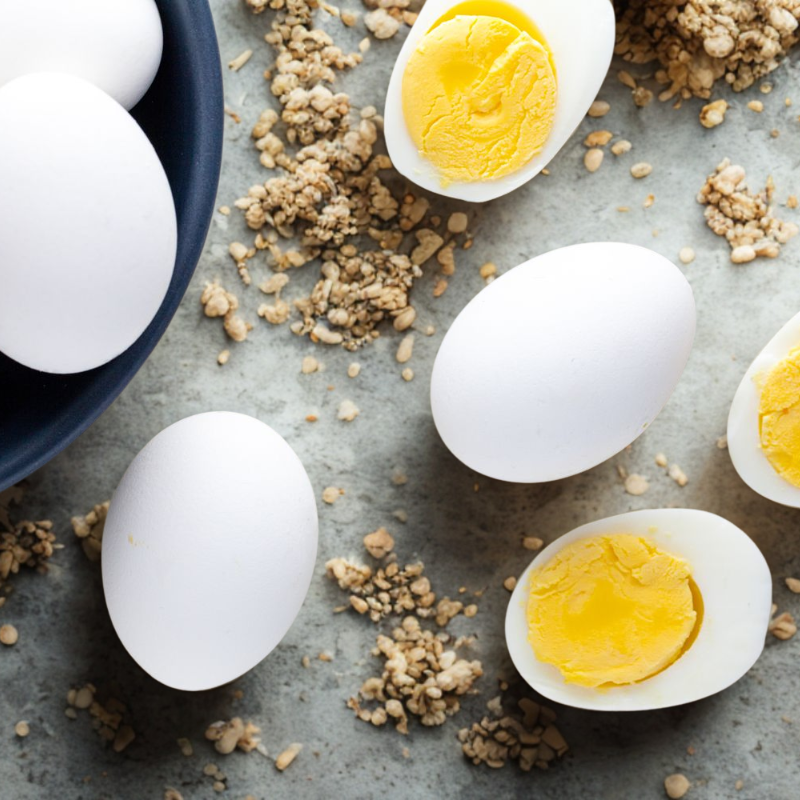 Boiled Backyard egg