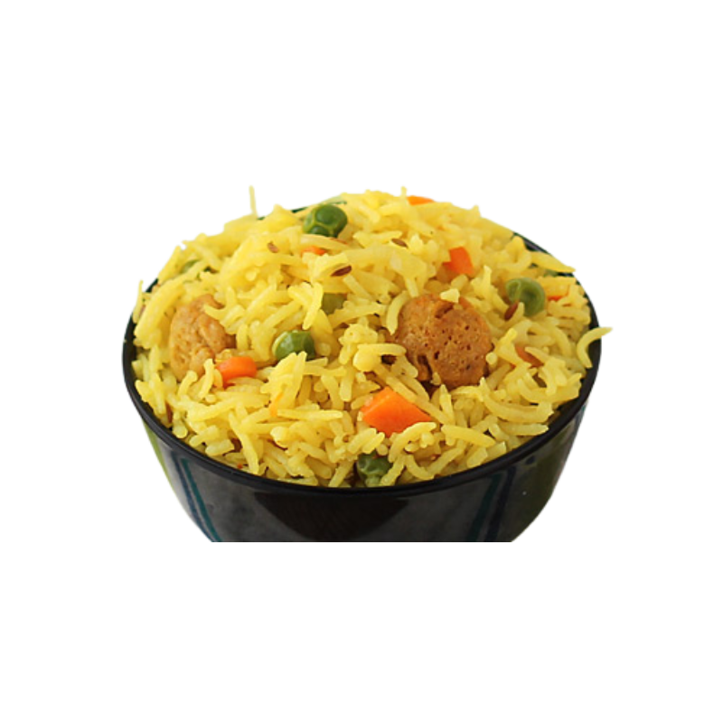 Soya Chunks Rice